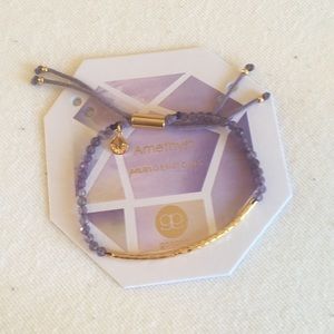 Gorjana Amethyst Adjustable Bracelet - Tranquility